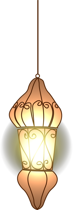 Lentera Arab, Lampu Ramadhan Islam, Lukisan Lampu Gantung